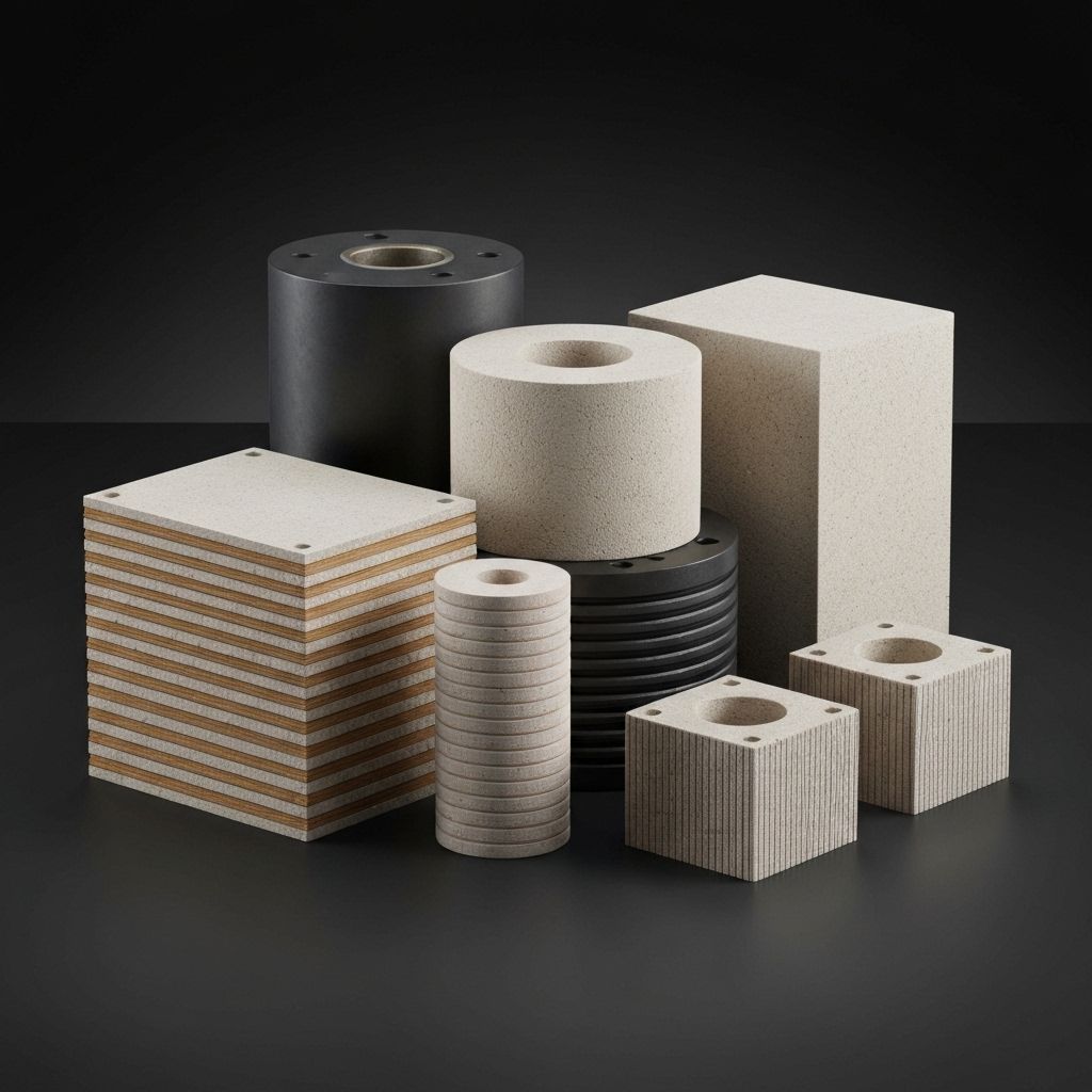 Fuel cell ceramic components