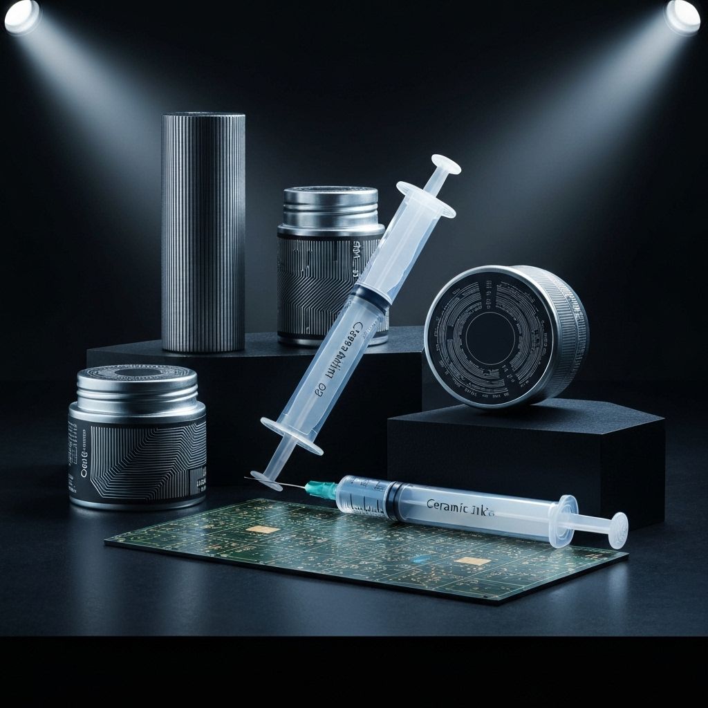 Advanced ceramic and metallisation inks