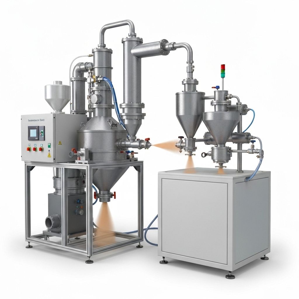Laboratory spray drying facility